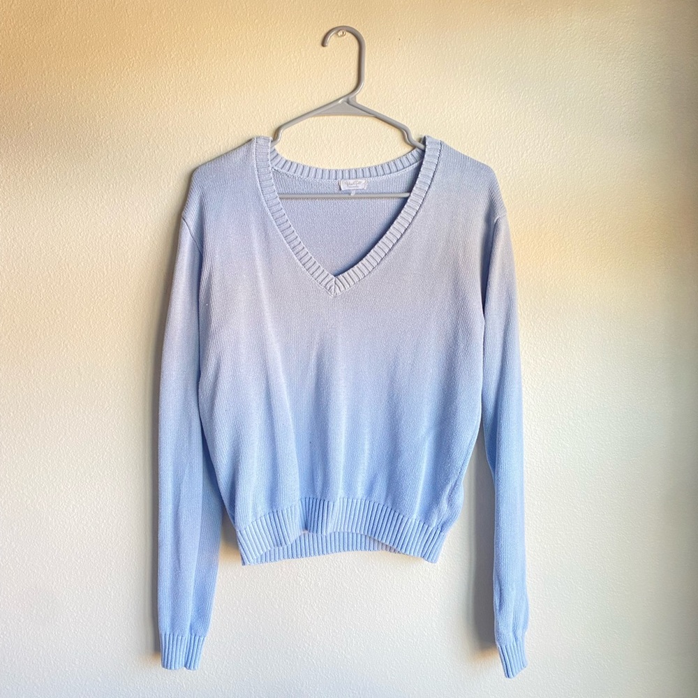 Baby blue brandy Melville sweater!